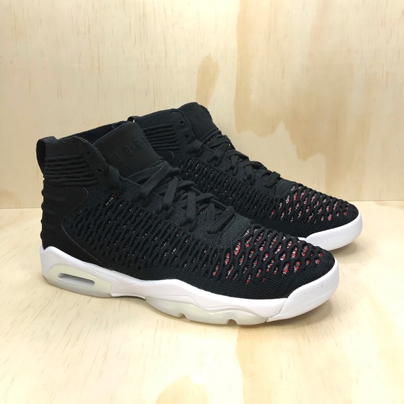 jordan flyknit elevation black